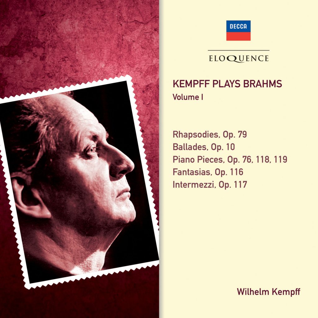 Kempff plays Brahms: Vol. I