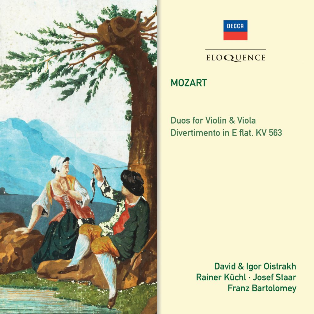 Mozart: Duos for Violin & Viola; Divertimento, KV 563