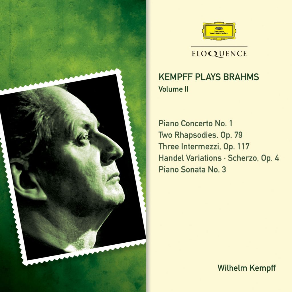 Kempff plays Brahms: Vol. II