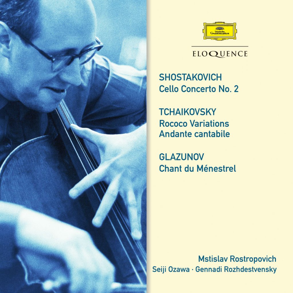 Shostakovich: Cello Concerto No. 2; Tchaikovsky: Rococo Variations; Glazunov