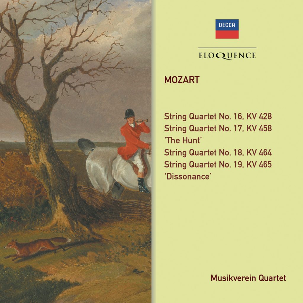 Mozart: String Quartets KV 428, 458, 464, 465