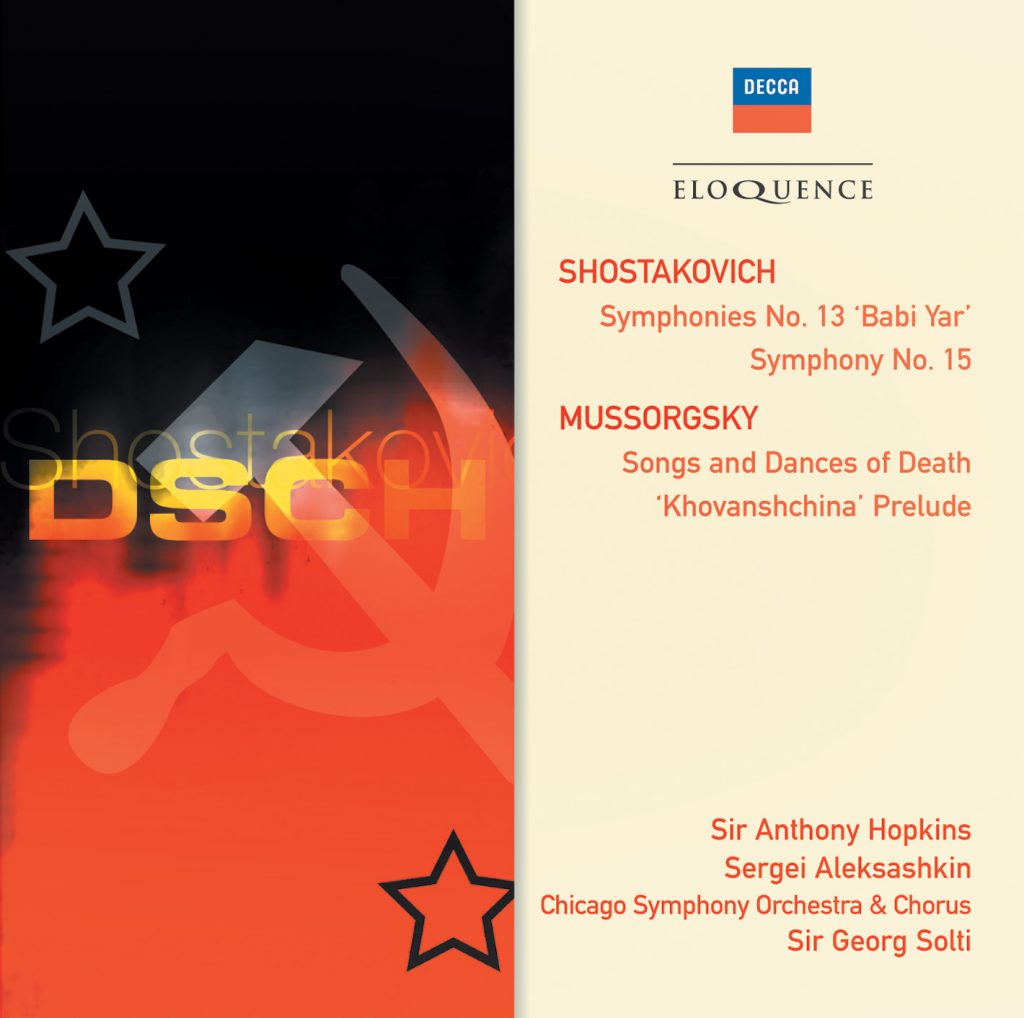 Shostakovich: Symphonies Nos. 13 & 15; Mussorgsky: Songs and Dances of Death