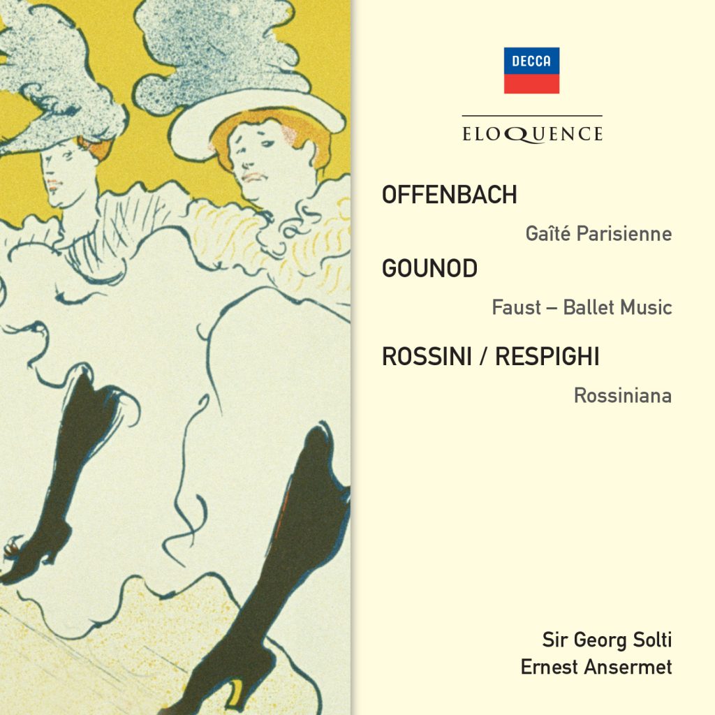 Offenbach: Gaîté Parisienne; Gounod: Faust Ballet Music; Rossini: Suite Rossiniana