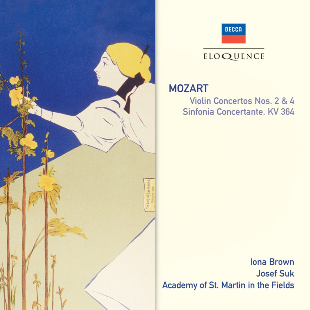 Mozart: Violin Concertos Nos. 2 & 4; Sinfonia Concertante, KV364
