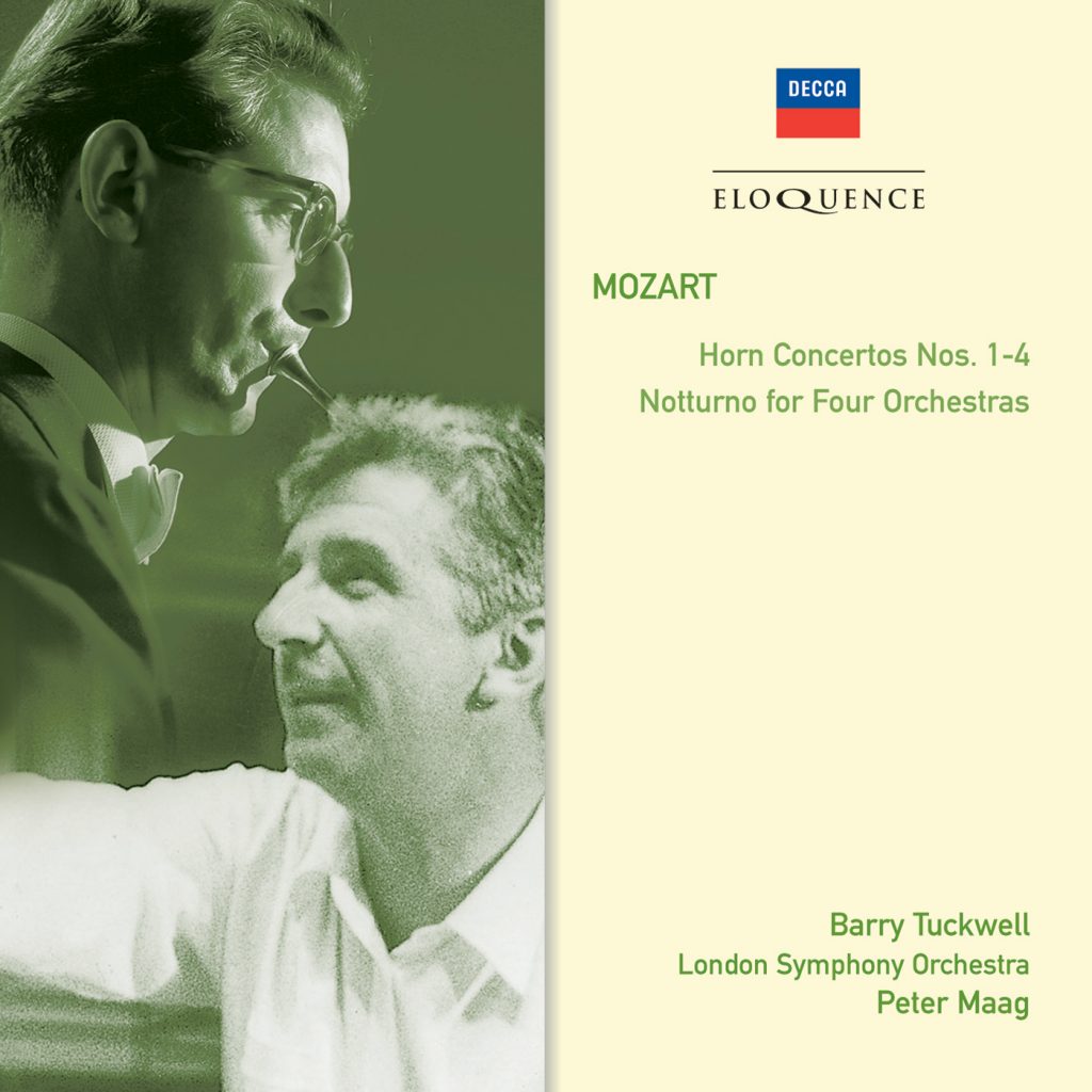 Mozart: Horn Concertos Nos. 1-4; Notturno, KV286