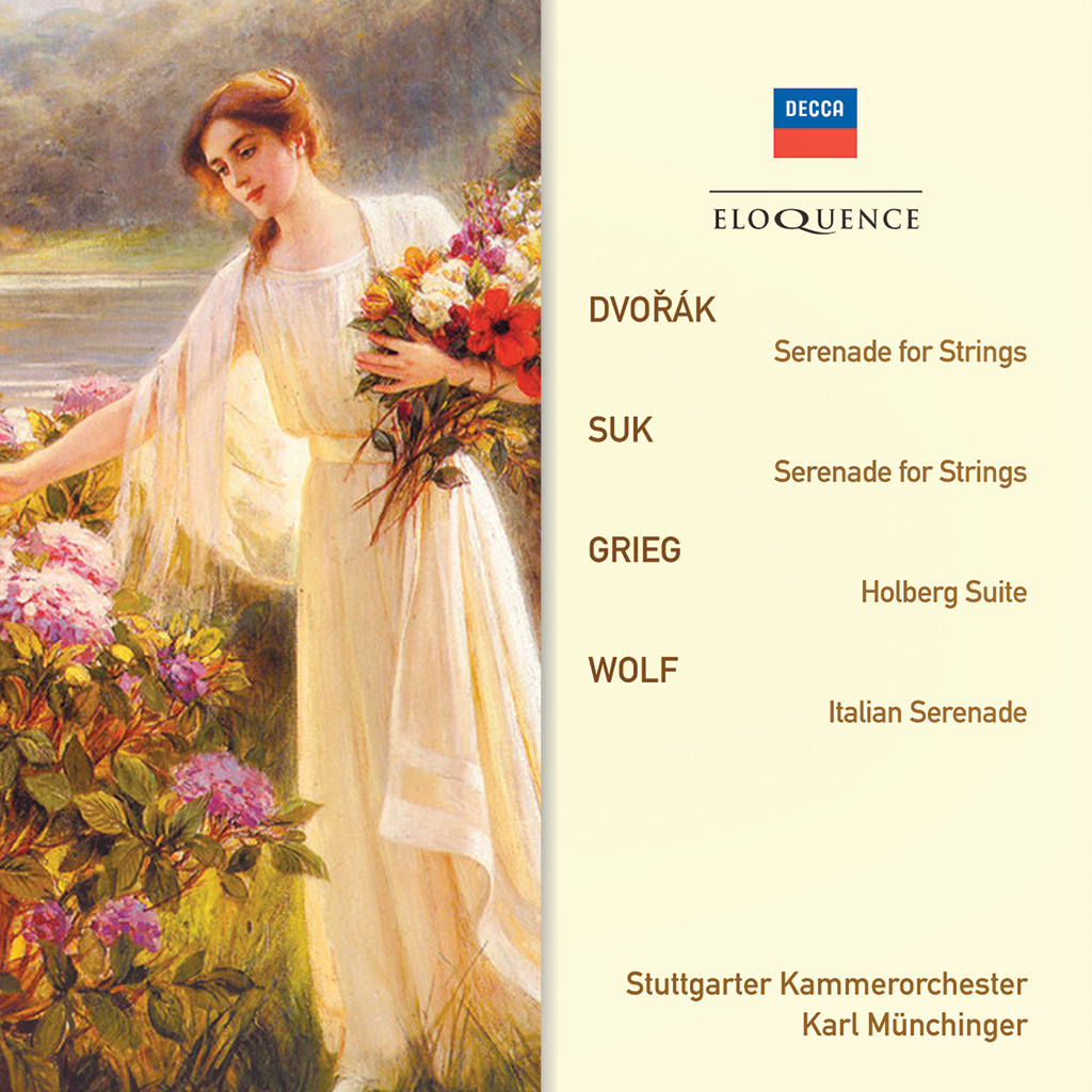 Dvorak & Suk: Serenades for Strings; Grieg: Holberg Suite; Wolf: Italian Serenade