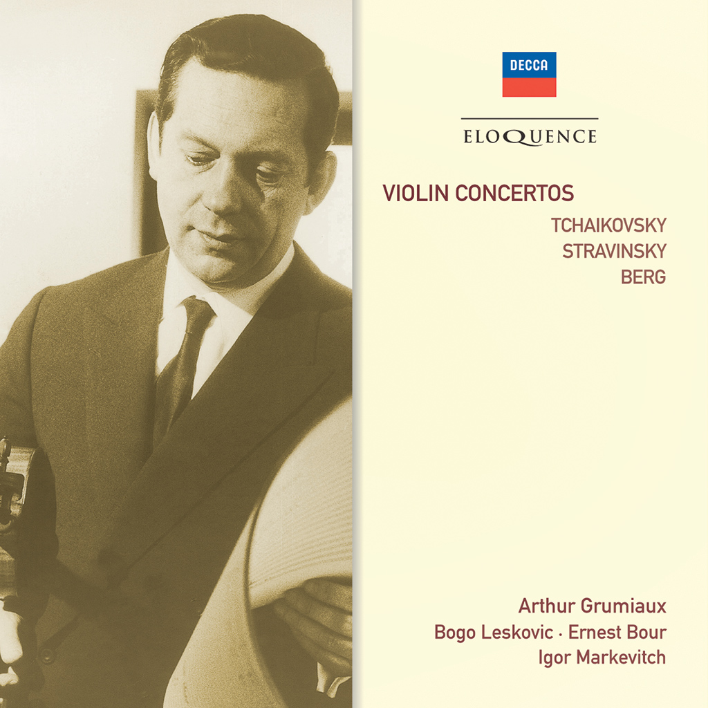 Tchaikovsky; Stravinsky; Berg: Violin Concertos