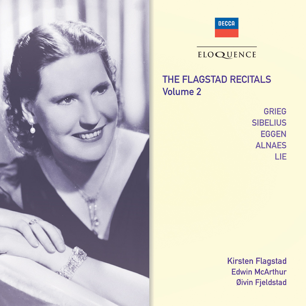 The Flagstad Recitals – Vol. 2: Grieg, Sibelius, Eggen, Alnaes, Lie