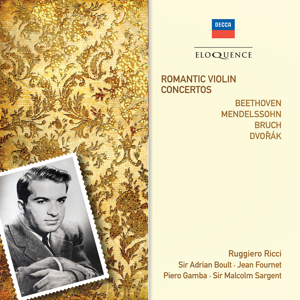 Romantic Violin Concertos – Beethoven, Mendelssohn, Bruch, Dvorak