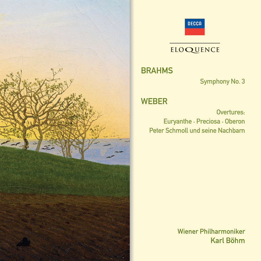 Brahms: Symphony No. 3; Weber: Overtures