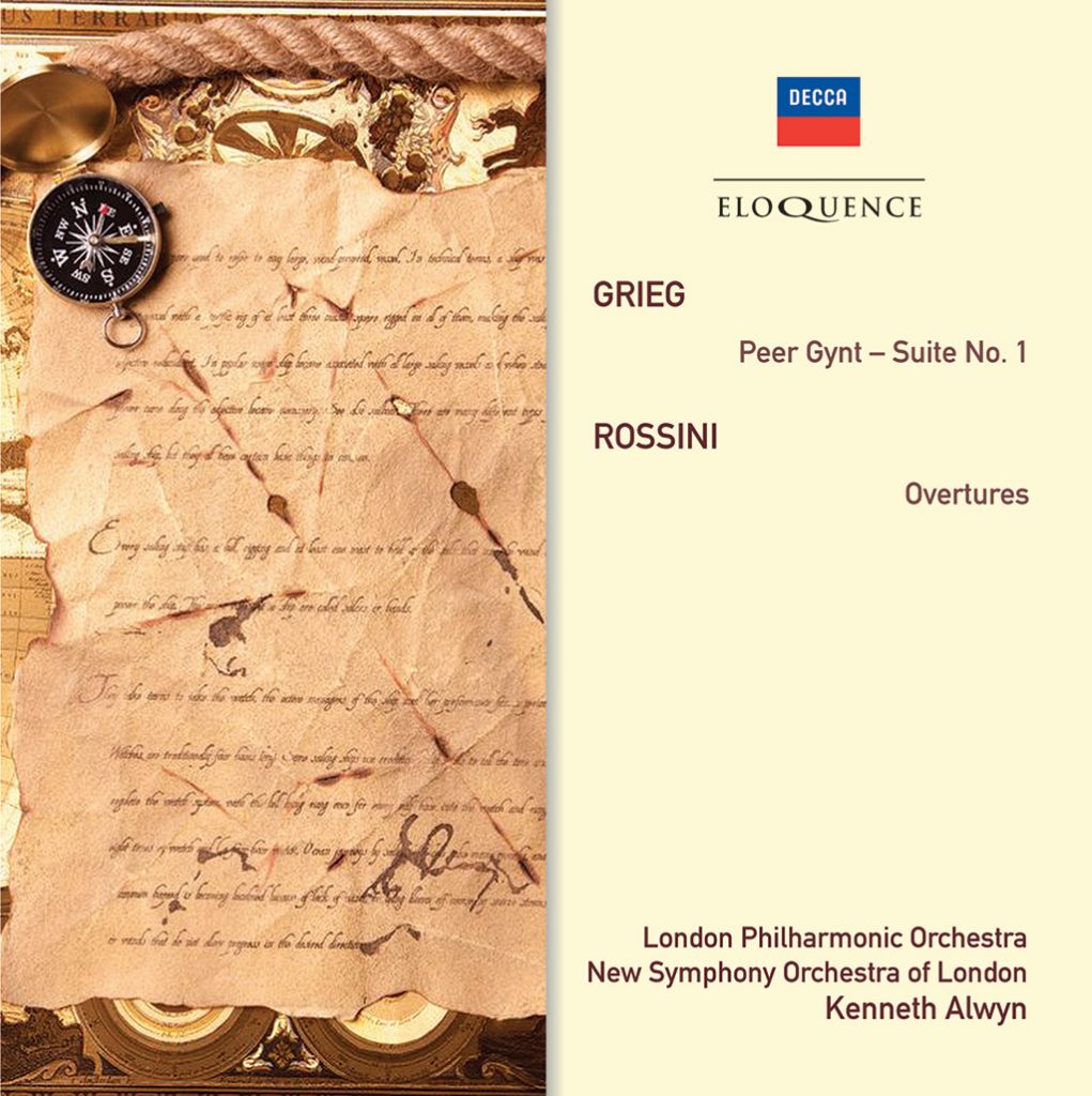 Grieg: Peer Gynt Suite No. 1; Rossini: Overtures