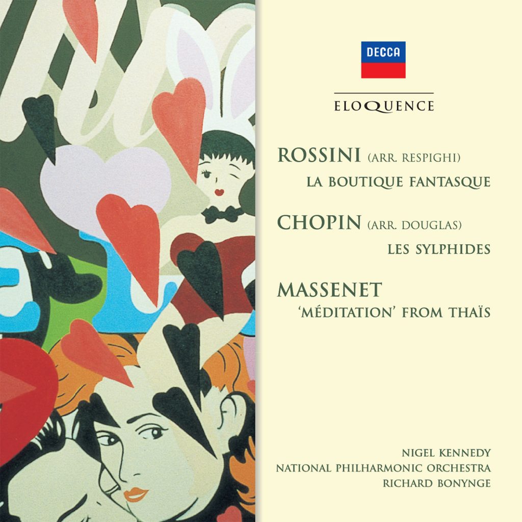 Rossini: La boutique fantasque; Chopin: Les Sylphides; Massenet: Méditation from ‘Thaïs’