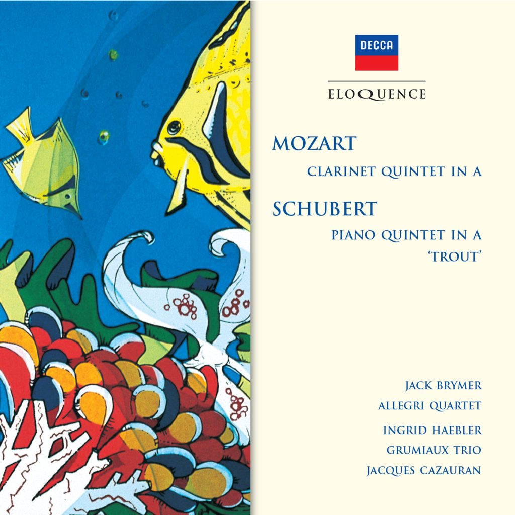 Mozart: Clarinet Quintet; Schubert: Piano Quintet ‘Trout’