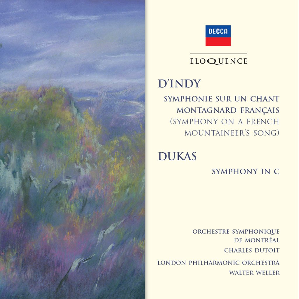 D’Indy: Symphonie sur un Chant Montagnard Français; Dukas: Symphony in C major