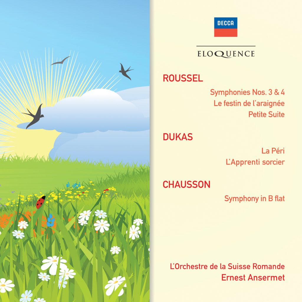 Roussel: Symphonies 3 & 4; La Festin d’araignee; Petite Suite; Dukas: La Péri; L’apprenti Sorcier; Chausson: Symphonie