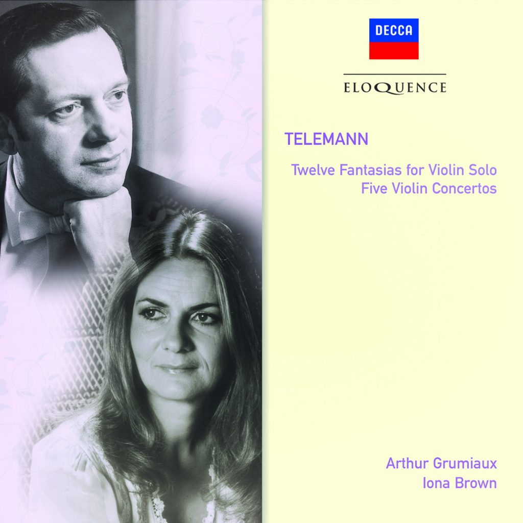 Telemann: 5 Violin Concertos; 12 Fantasias for solo violin