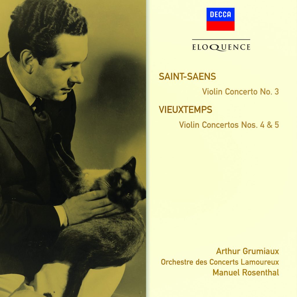 Violin Concerto No. 3; Vieuxtemps: Violin Concertos Nos. 4 & 5 Eloquence Classics
