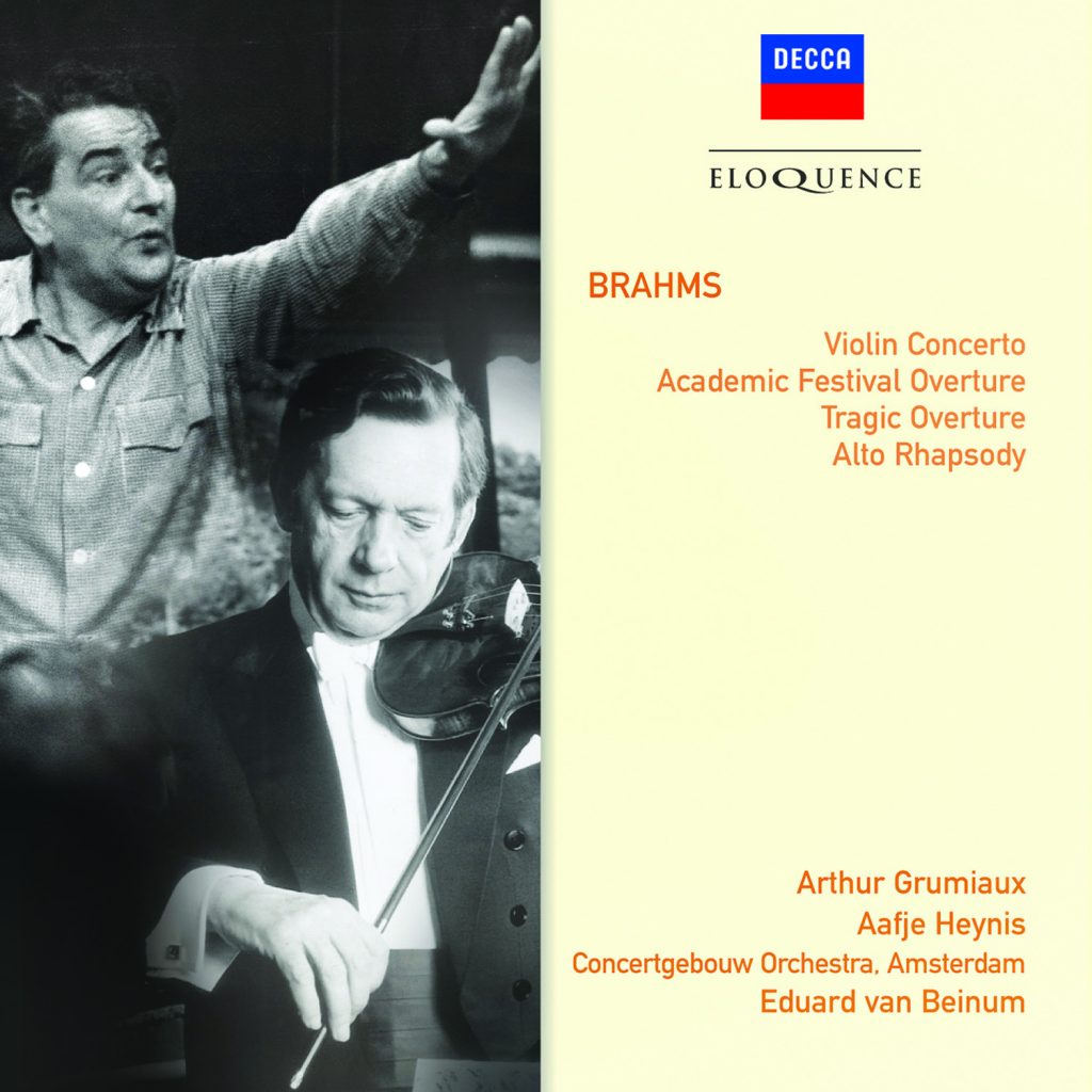 Brahms: Violin Concerto; Overtures; Alto Rhapsody