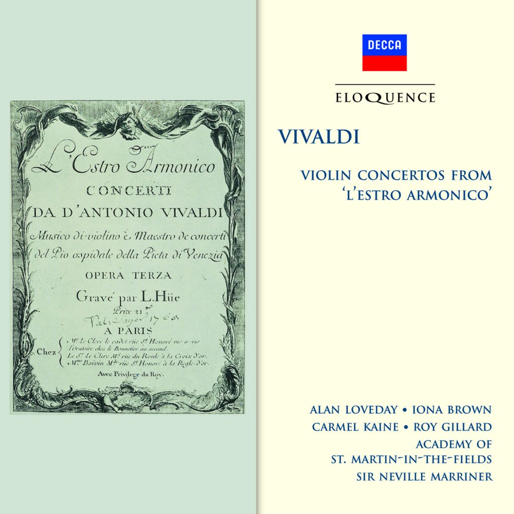 Vivaldi: Violin Concertos from ‘L’Estro armonico’, Op. 3