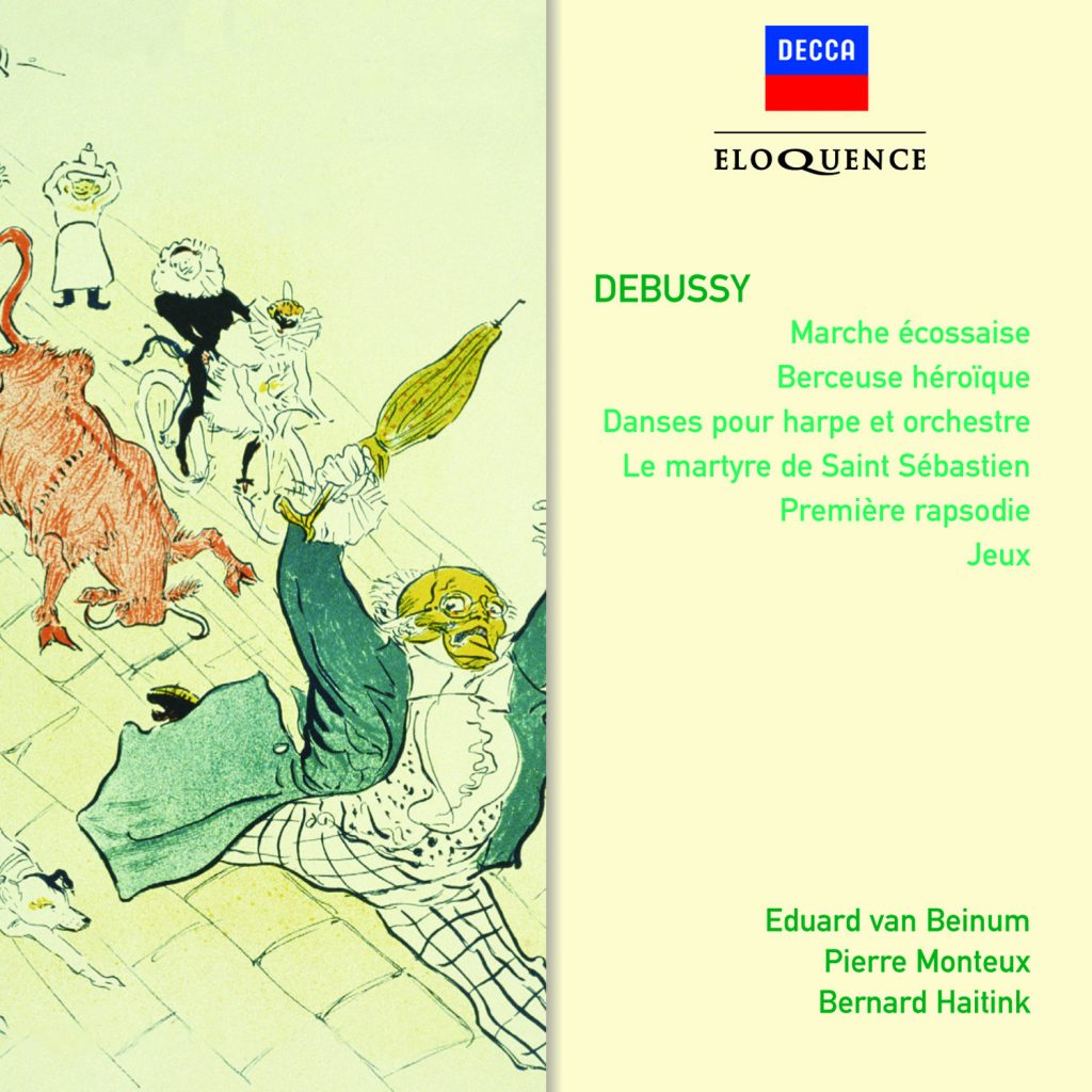 Debussy: Le Martyre de S. Sebastien; Danse sacrée et danse profane; Berceuse héroique; Marche écossaise