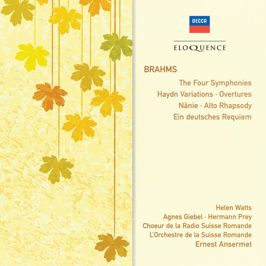 Brahms: Symphonies Nos. 1-4, Haydn Variations, Overtures, Nänie, Alto Rhapsody, Ein Deutsches Requiem