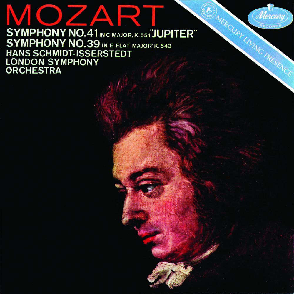 Mozart’s Symphonies Nos. 39 & 41 from Hans Schmidt-Isserstedt on Mercury Living Presence.