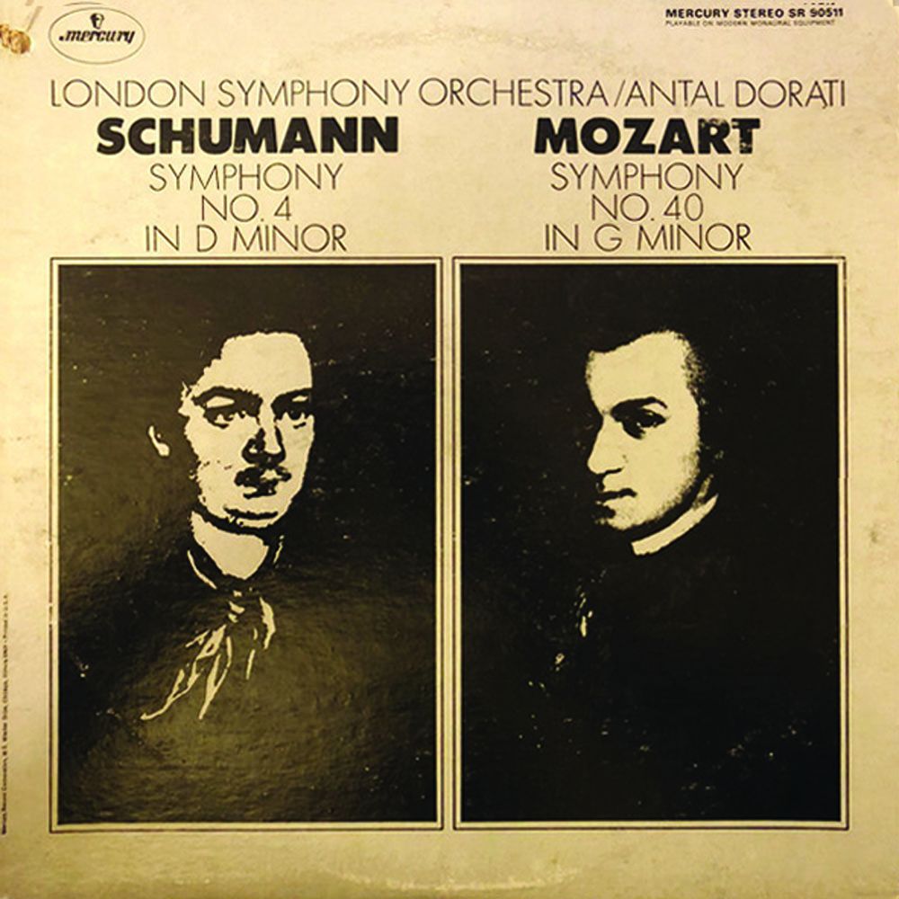 Schumann’s Fourth Symphony and Mozart’s Symphony No. 40