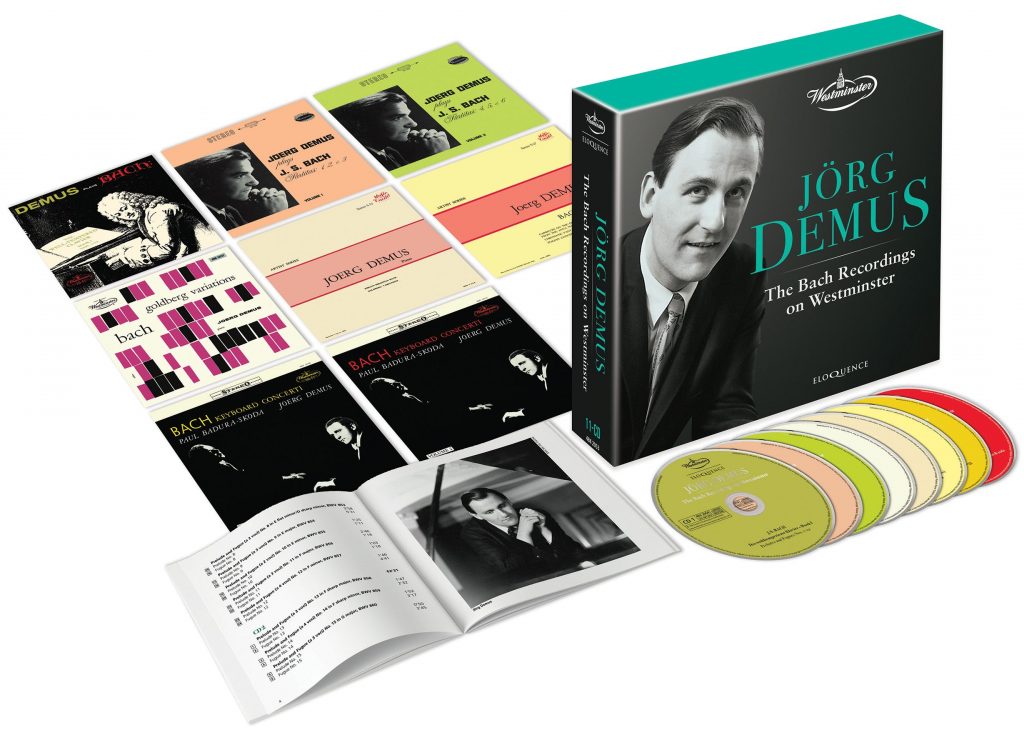 Jörg Demus – The Bach Recordings on Westminster (11CD)