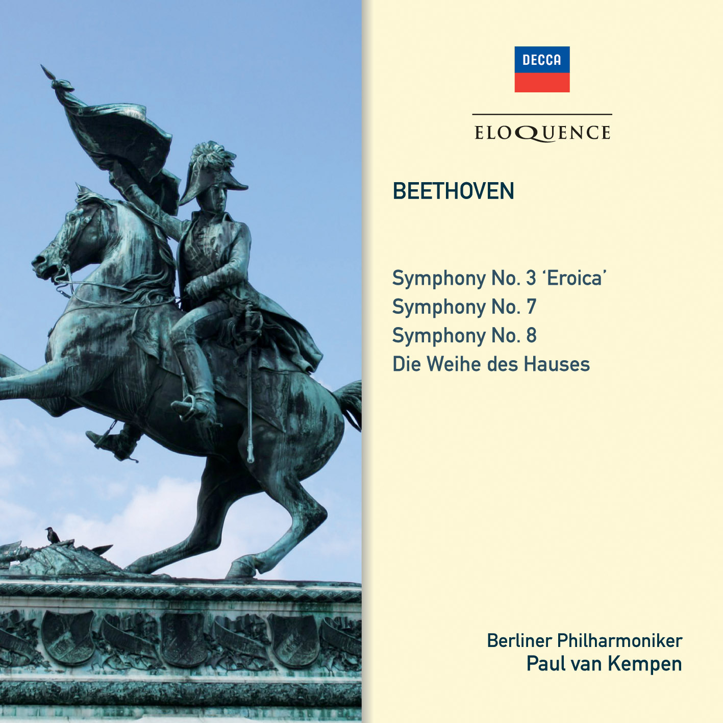Beethoven: Symphonies Nos. 3, 7 & 8 - Eloquence Classics