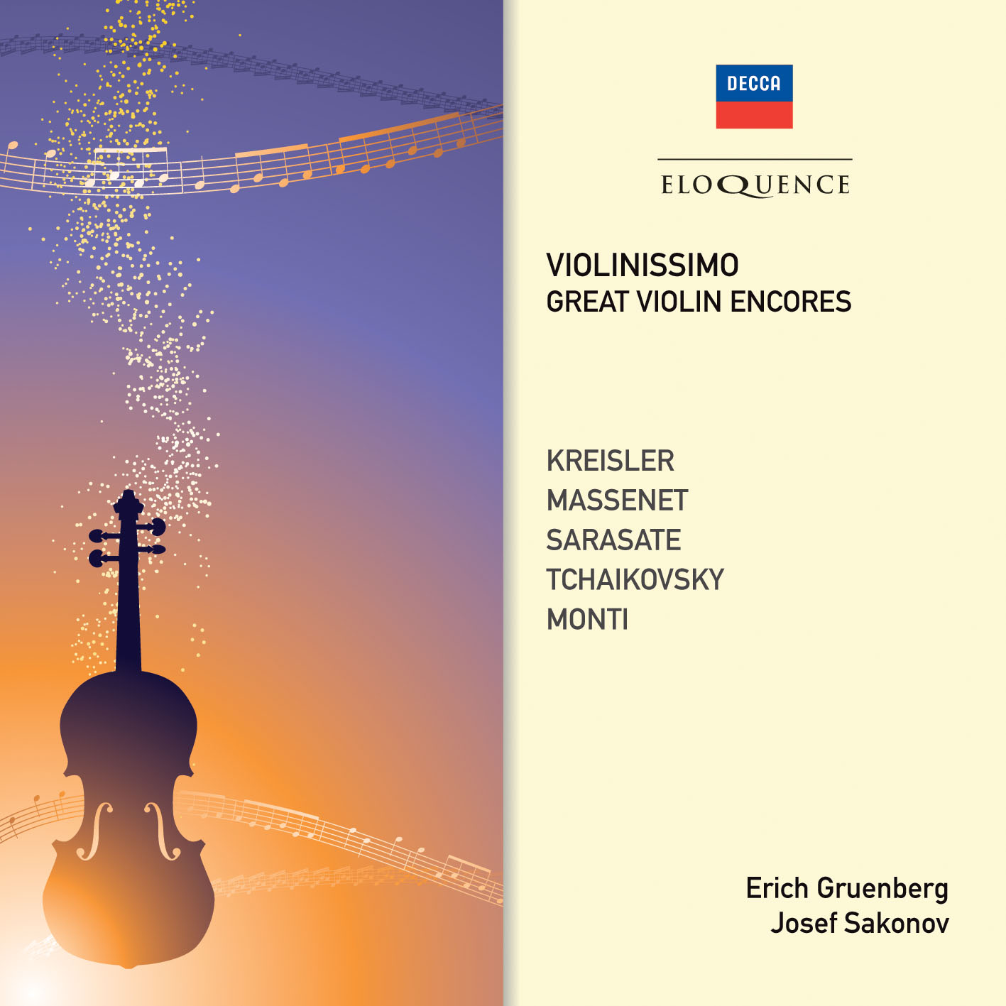 Violinissimo: Great Violin Encores - Eloquence Classics