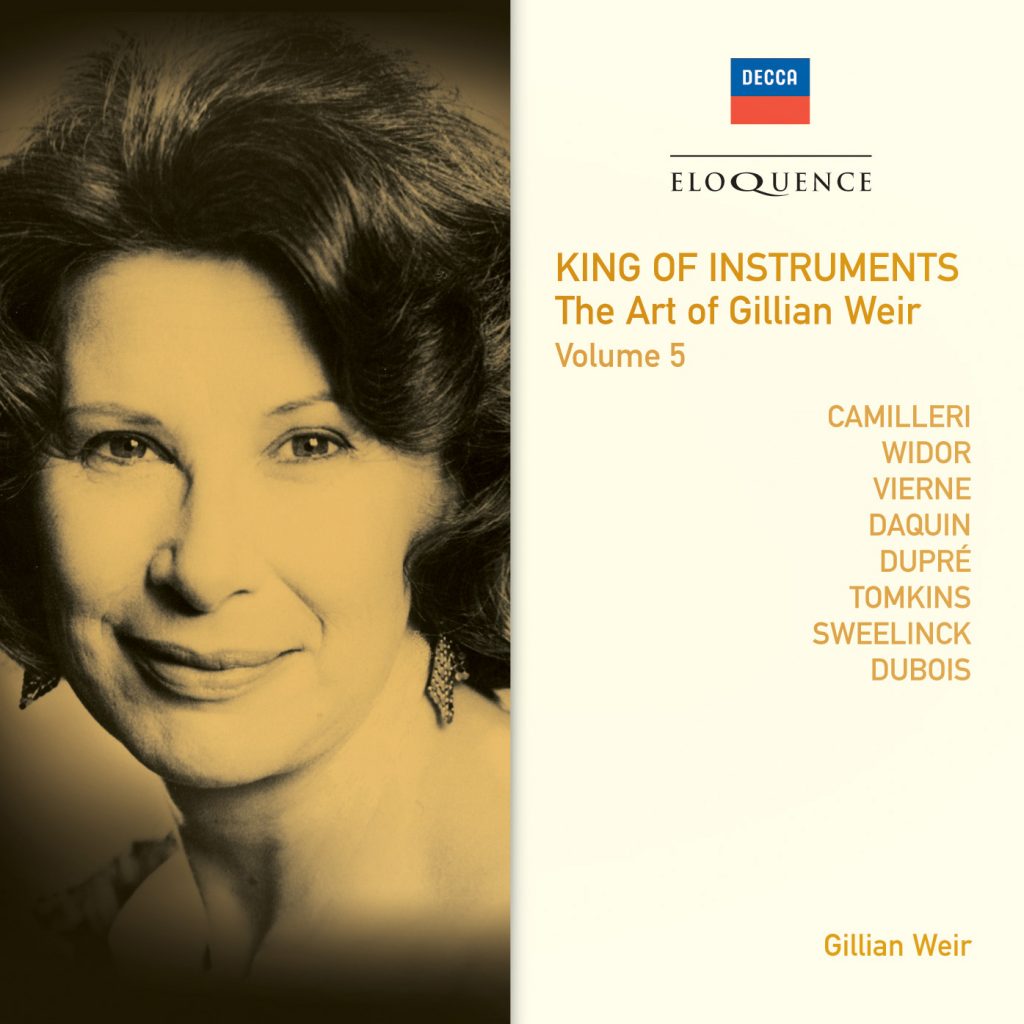 King of Instruments: The Art of Gillian Weir – Vol. 5