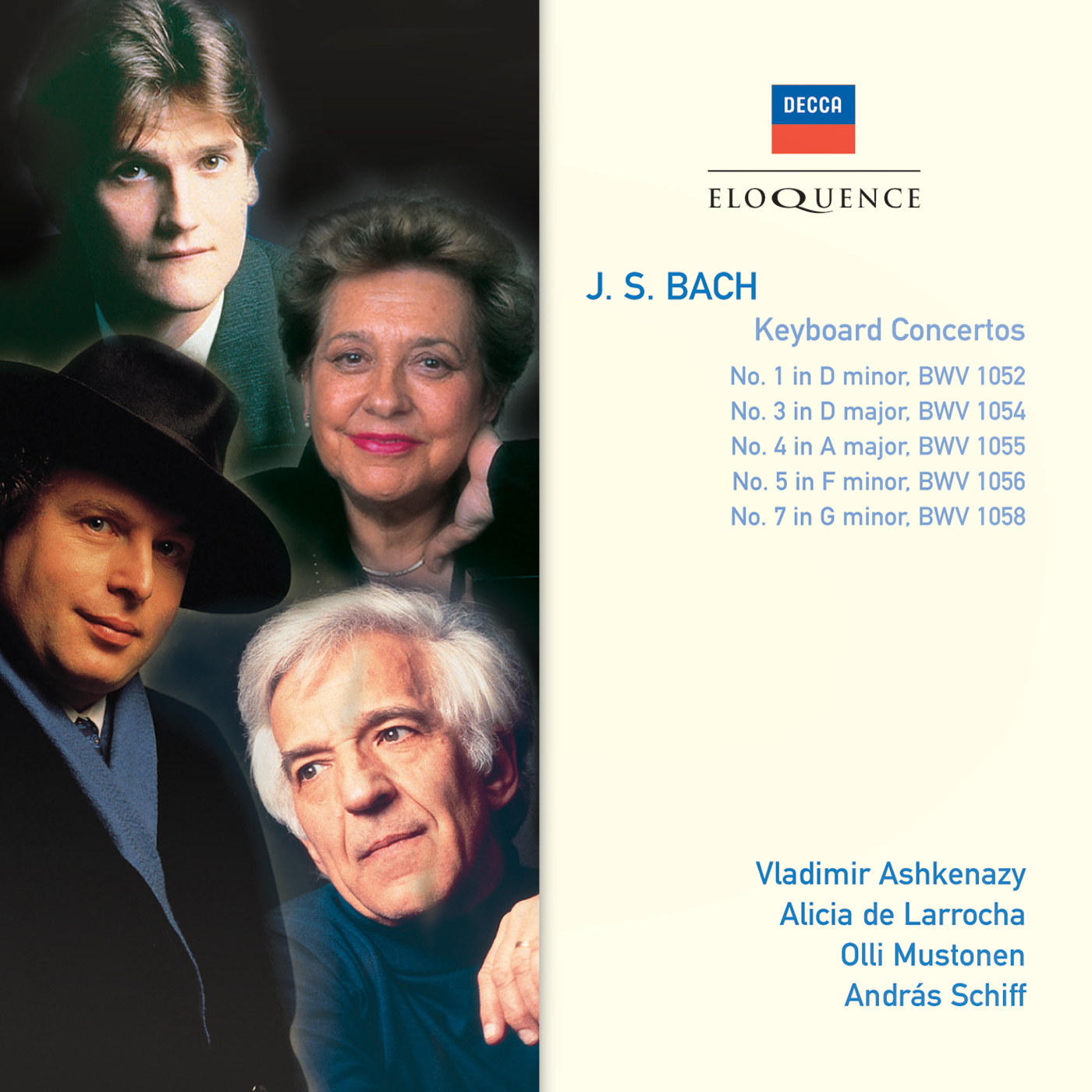 Bach: Keyboard Concertos - Eloquence Classics
