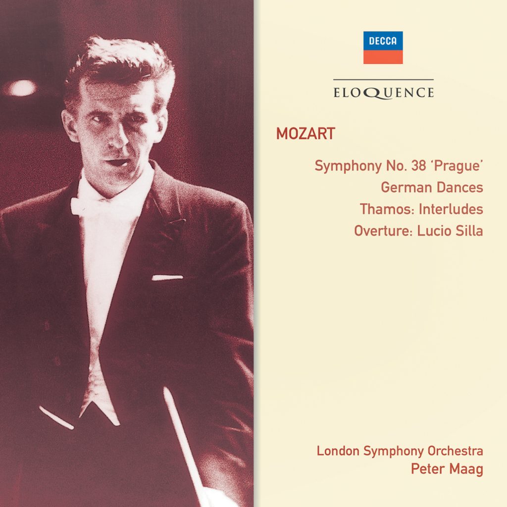 Mozart: Symphony No. 38; Thamos: Interludes; German Dances