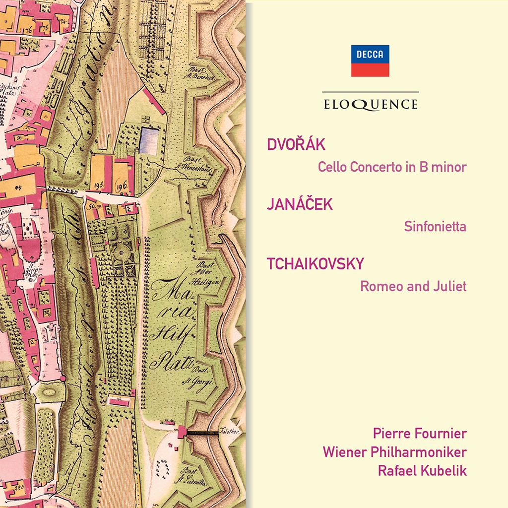 Dvorak: Cello Concerto; Janacek: Sinfonietta; Tchaikovsky: Romeo and Juliet