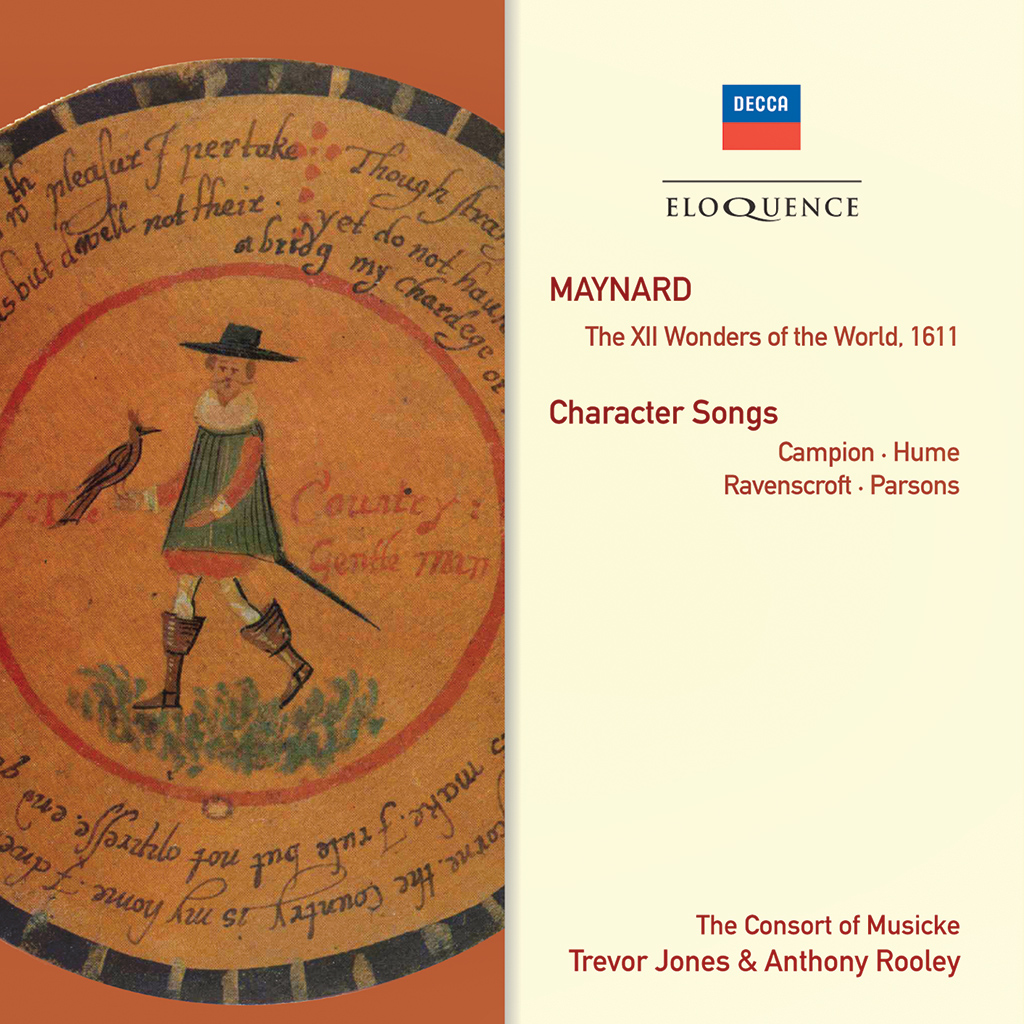 Maynard: The XII Wonders of the World (1611); Character Songs