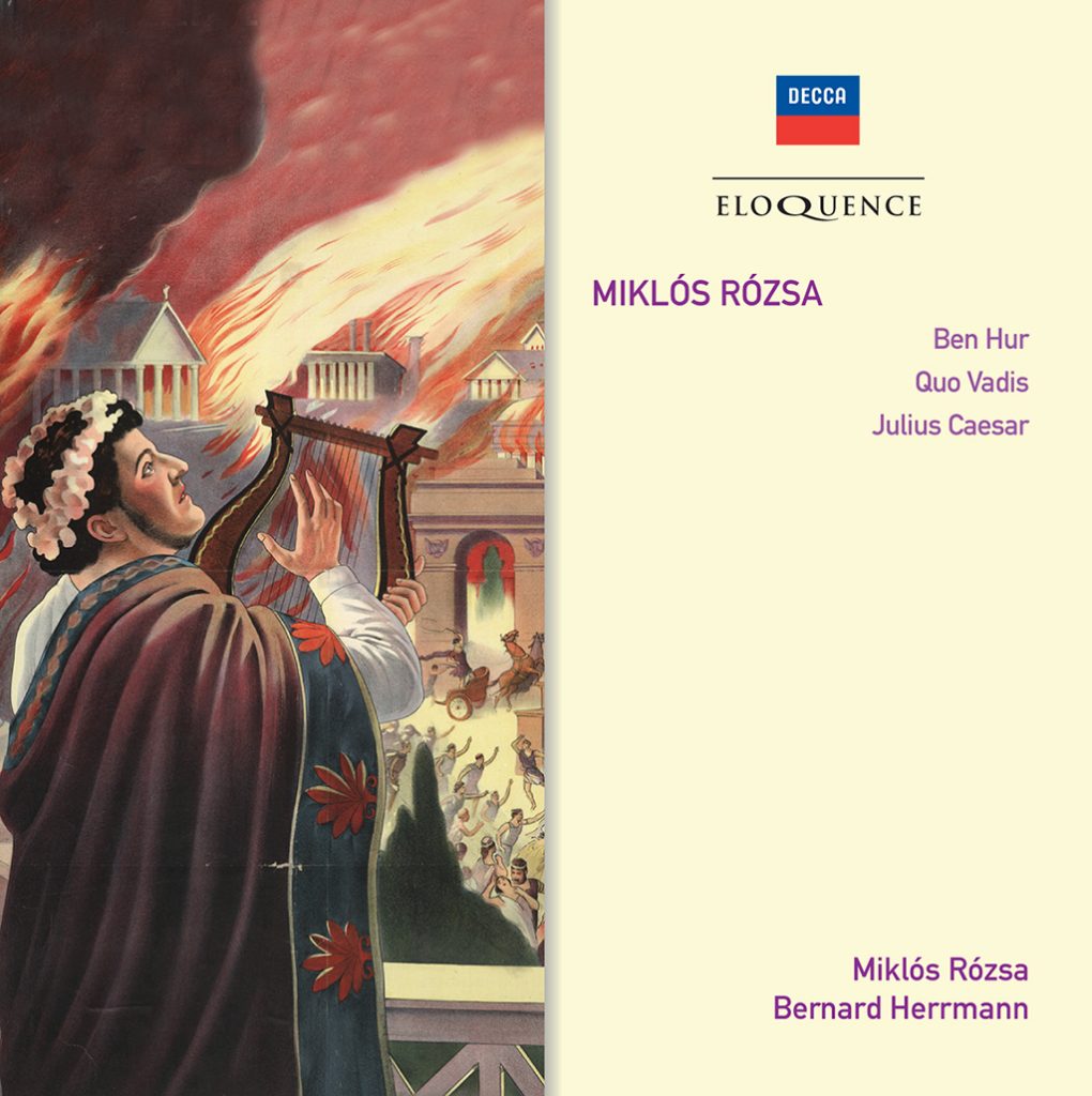 Rózsa: Ben Hur; Quo Vadis; Julius Caesar