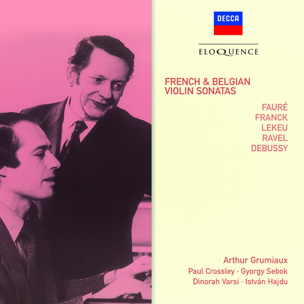 French & Belgian Violin Sonatas
