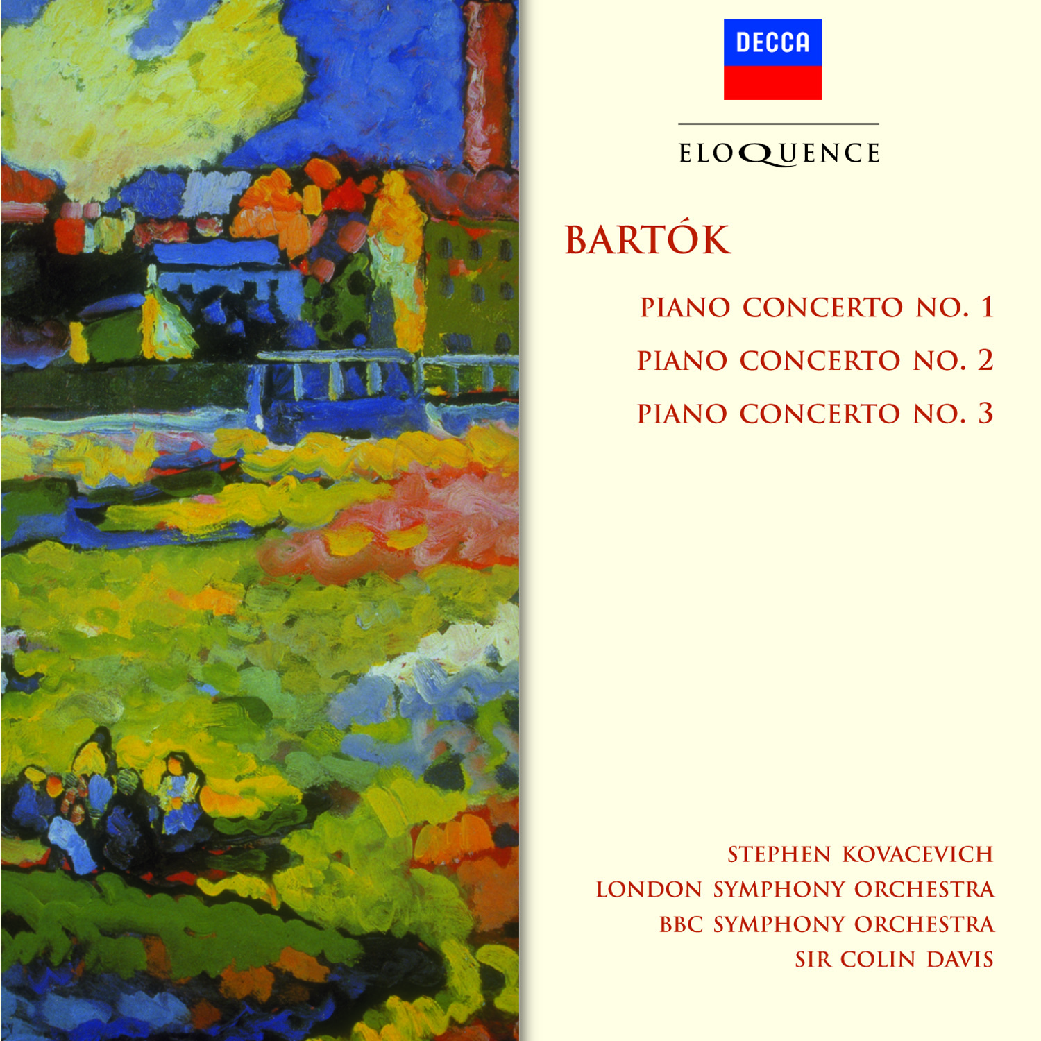 Bartók: Piano Concertos Nos. 1-3 - Eloquence Classics