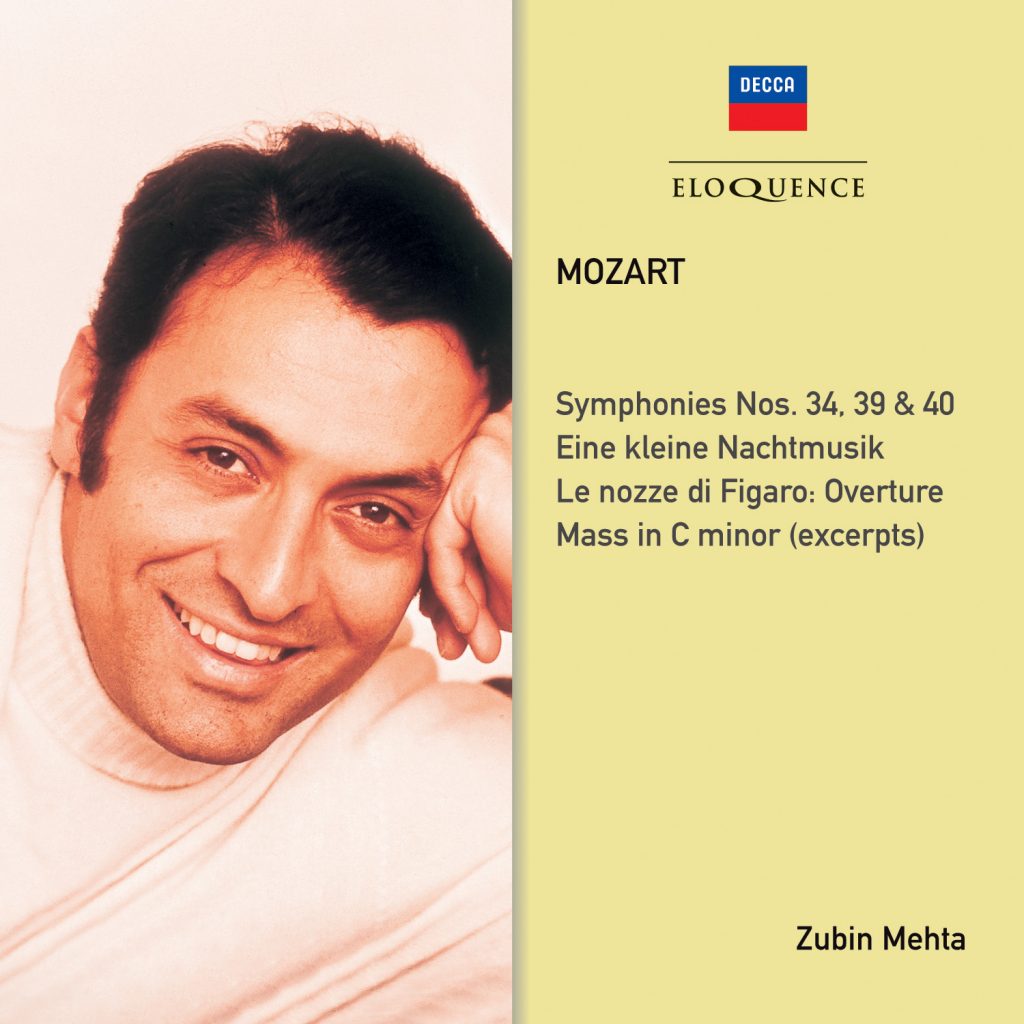 Mozart: Symphonies Nos. 34, 39, 40; Eine kleine Nachtmusik
