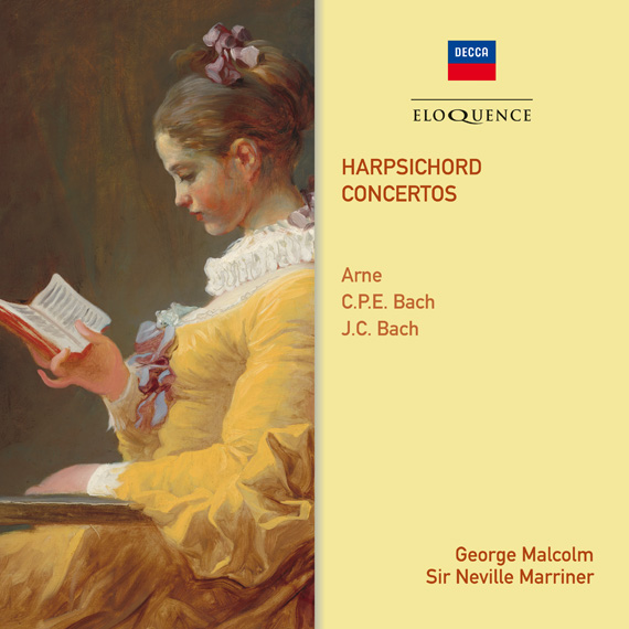 Arne, C.P.E. Bach, J.C. Bach: Harpsichord Concertos