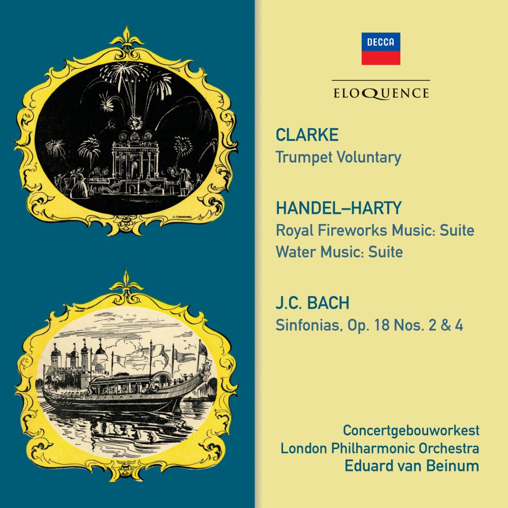 Clarke, Handel/Harty, J.C. Bach: Orchestral Works