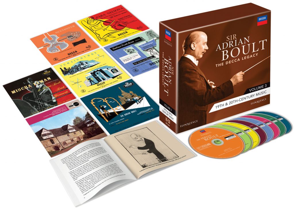 Sir Adrian Boult – The Decca Legacy, Vol 3: 19th & 20th Century Music