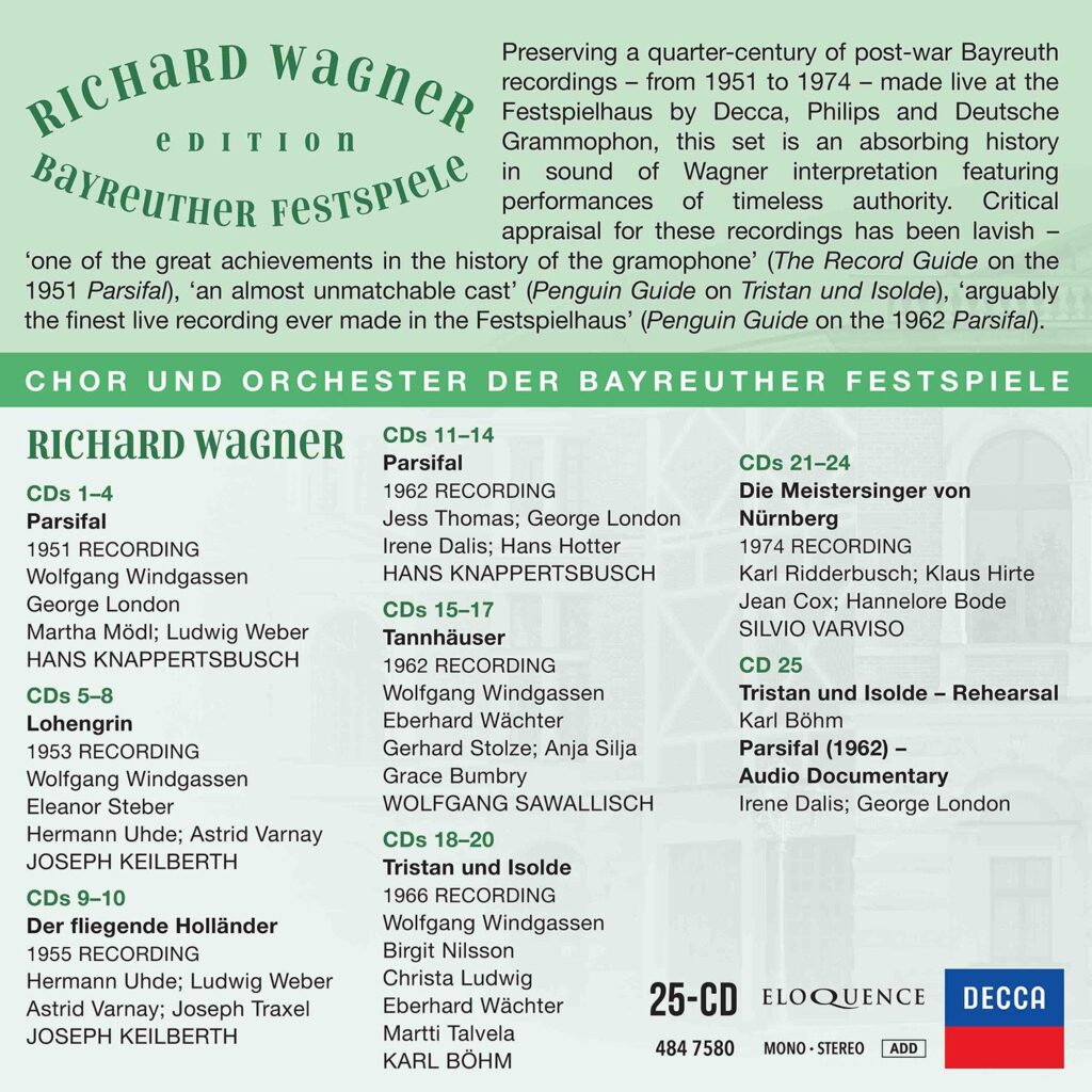 Bayreuth Festival – Richard Wagner Edition